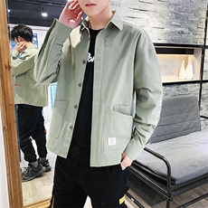 C901春季衬衫男士长袖休闲宽松男装衬衣春秋潮流工装外套，男装衬衫，电商D310（原电商305）