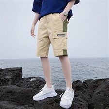 男士工装短裤夏天5五分裤大裤衩潮夏季休闲宽松六分裤子S502，男装休闲裤，星座509