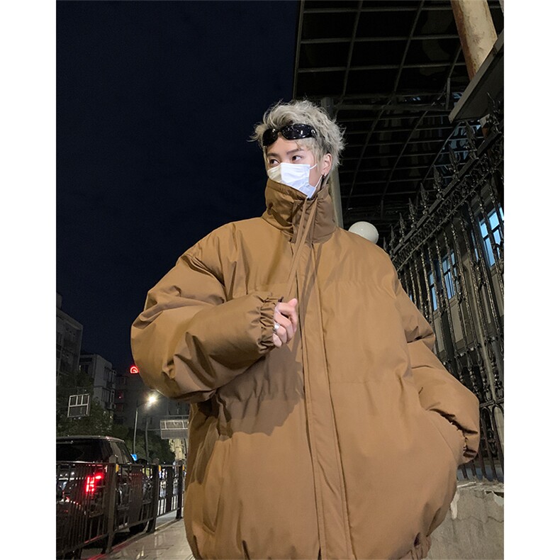 冬季港风宽松美式高街5色跑量款休闲保暖棉衣XZ811A-MF988-P90，男装棉衣，星座811A