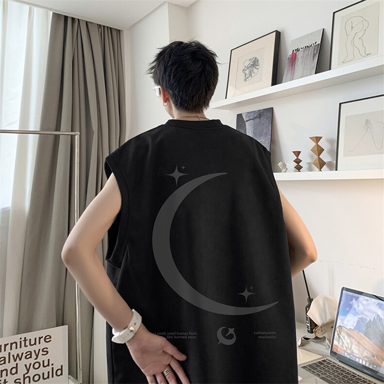 量大优可提供视频2024夏季美式麂皮绒背心D223A-BP2404-P18，男装背心/马甲，电商019-1