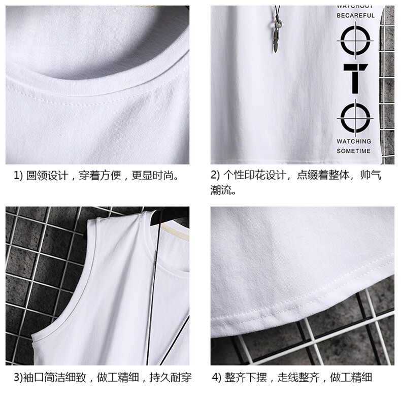 BX25114-P20港风运动汗背心男大码汗衫男无袖T恤男网格挂拍,男装T恤,电商A040A