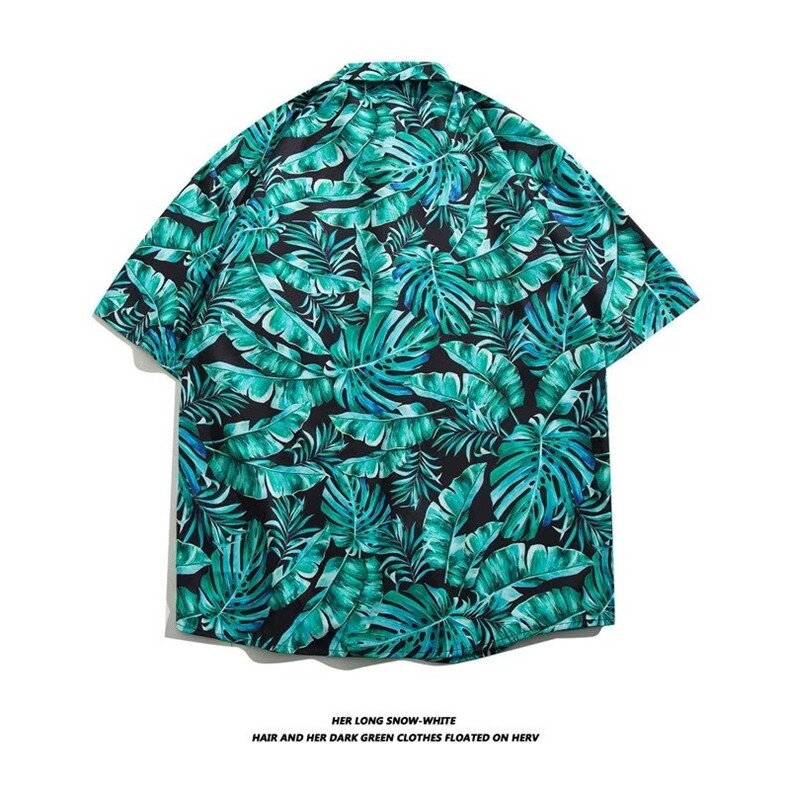 2025夏新款文艺ins简约新款时尚短袖衬衫DS5107P20,男装T恤,星座1108