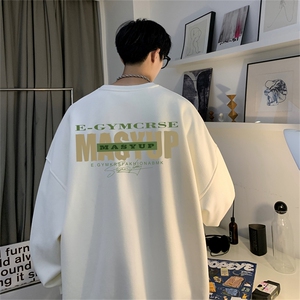 秋季新款 320G华棉圆领卫衣面布棉WH511-P35控58图片