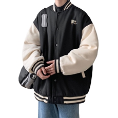 ！棒球服棉衣男棉衣男士棉服男冬季棉袄外套男BJM451-P90，男装棉衣，电商B371