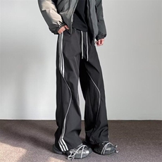 2025春季男女宽松休闲裤防风机能裤宽松潮流休闲长裤帅K5987-P43，男装休闲裤，星座412-3