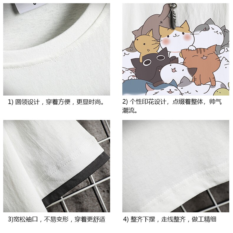 JT55162-P25假两件短袖t恤男大码胖子半袖体恤半截袖网格挂拍,男装T恤,电商A040A