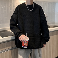 毛衣慵懒潮牌ins嘻哈时尚保暖宽松针织衫MY05684-P50，男装针织衫/毛衣，星座308B-2