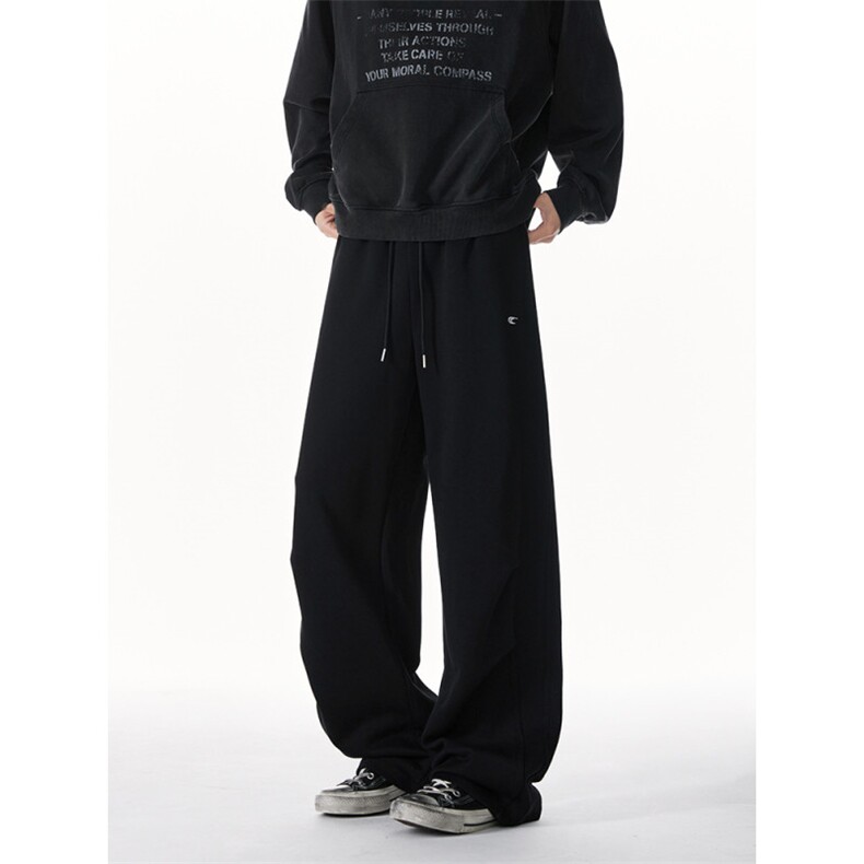 纯色卫裤男秋裤休闲直筒裤k112p38控78,男装休闲裤,星座1011-1