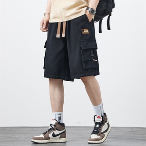 M-8XL 夏季大码纯棉工装短裤迷彩五分裤H33-特批35图片