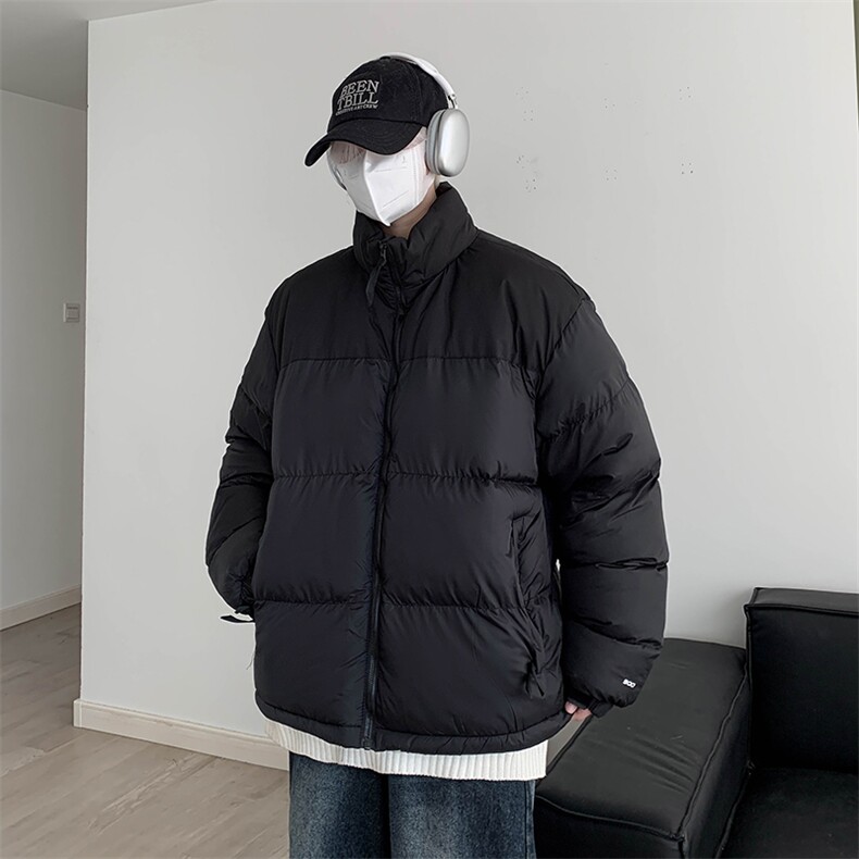 经典拼色加厚百搭棉衣外套冬季面包服2321特P90,男装棉衣,电商A309