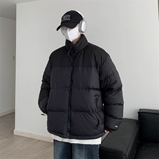 经典拼色加厚百搭棉衣外套冬季面包服2321特P90，男装棉衣，电商A309