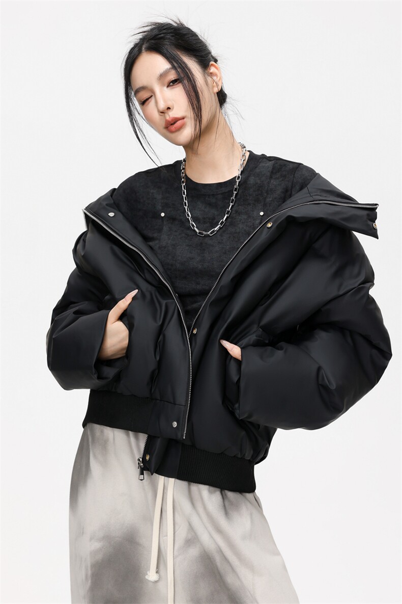 2025日系冬季立领保暖防风防水棉衣面包服外套男女同款XY2514-P80,男装棉衣,星座717