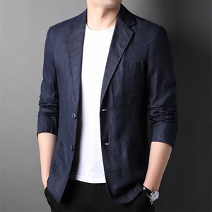 F7299钱塘2020-1春季中青年男士亚西服休闲百搭外套货稳P149图片