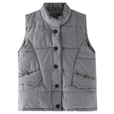 2021秋冬新款时尚都市休闲棉马甲，女装马夹，小林双子