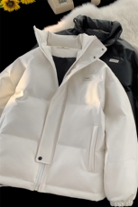 港风平铺2025冬装新款宽松皮棉衣冬季宽松棉服袄外套男S271-P128，男装棉衣，电商A233-1
