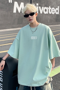 已注册版权抖音直播短袖T260克TB5121批28纯棉220克T5121P23控38图片