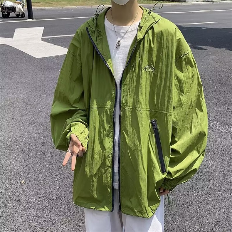 青春流行男夹克文艺潮外套冰丝防晒F7013P38,男装夹克,星座1116-2