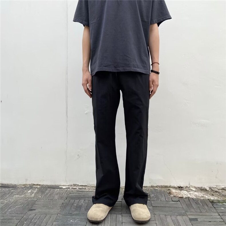 高质量美式纯色水洗弯刀微喇工装裤ZK0272-P55,男装牛仔裤,星座313A(原308A-2)