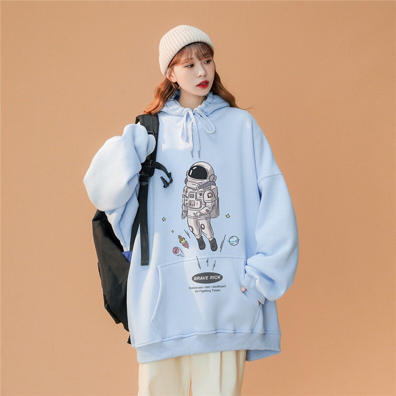 中性2024春季新品简约Uttlenger太空人连帽卫衣W292P35控58,男装卫衣,A247A