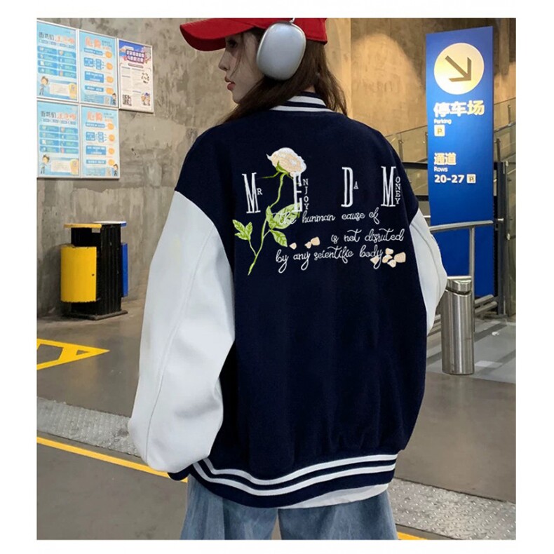 J9936-P70美式嘻哈高质量刺绣宽松潮牌棒球服夹克,男装夹克,星座617A-2