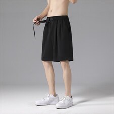 冰丝短裤男夏季薄款外穿速干休闲裤男士五分裤  K905-特批30图片