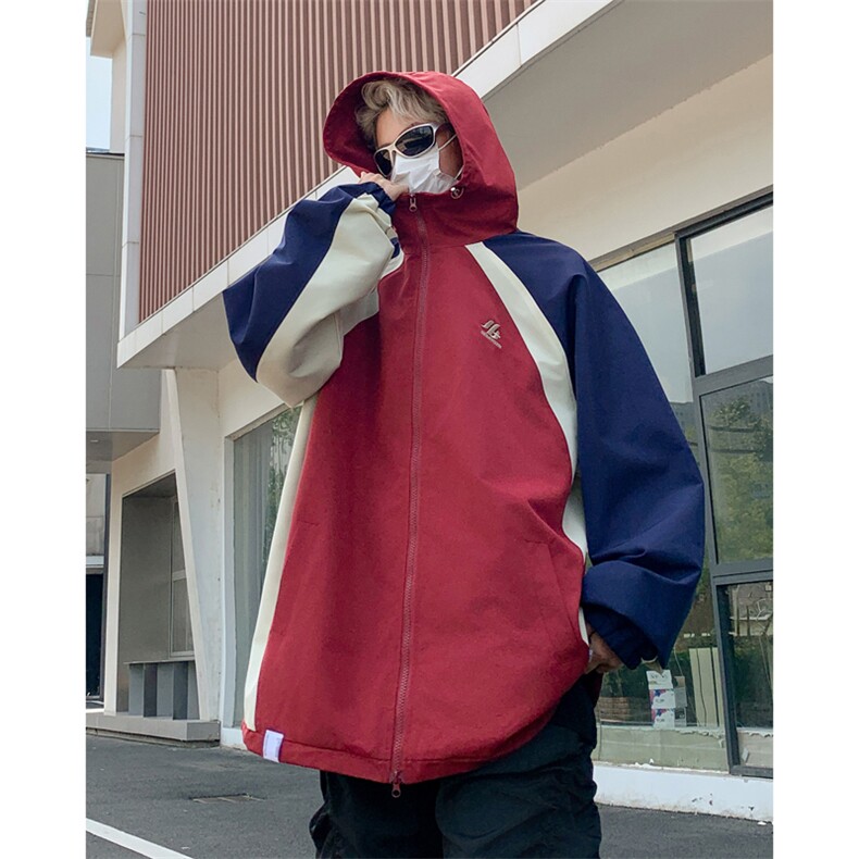 春秋设计感小众潮牌百搭夹克2023新款美式冲锋衣外套男W7865-P58,男装夹克,星座512-4