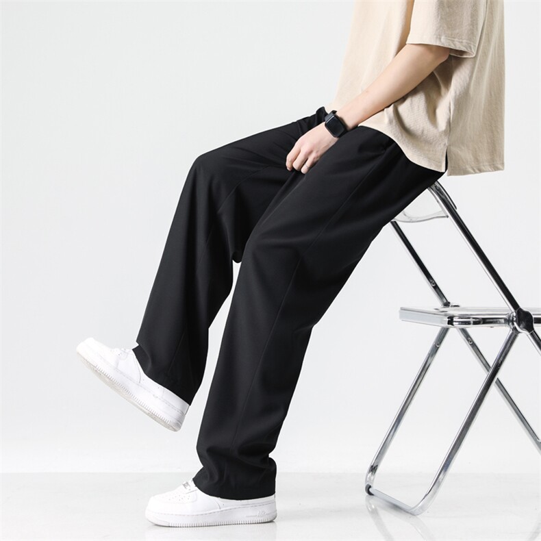 百搭潮流春款宽松显瘦休闲裤卫裤运动裤2028-特批22,男装休闲裤,星座718-1