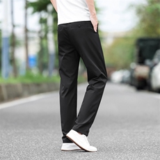 LK6988现货2025夏季薄款男士休闲裤弹力直筒长裤潮流百搭男裤子，男装西裤，星座224-3