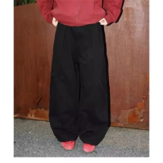 美式男款牛仔裤显瘦裤子高街绑带白色提档微喇裤直筒vibe工装弯刀，男装牛仔裤，星座506A
