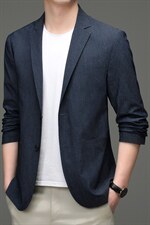 男士西服休闲西装外套男春秋单西秋季中年爸爸装2023新款单件上衣，男装西服，电商B212（原钱塘6029）