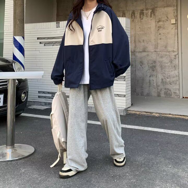 长袖新款原宿女百搭潮流流行时尚气质简约风衣文艺慵懒ins日系,男装风衣,星座1210-1