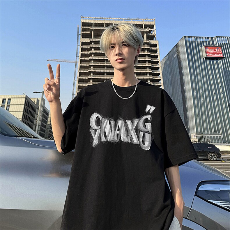 240g美式重磅短袖T恤FSDX252M-5XL特批25无差价控48,男装T恤,电商B219B