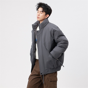 自家图有视频 加棉加厚潮牌防风防寒保暖立领外套棉服M2571p85图片
