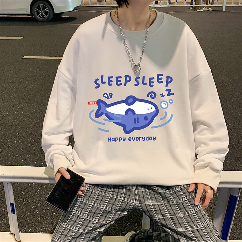 圆领卫衣男超大码胖子肥佬大号长袖t恤S6453-P28,男装卫衣,电商A040