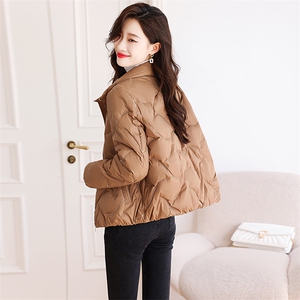 《主动款现货》90绒羽绒服女短款新款百搭冬装保暖羽绒服图片