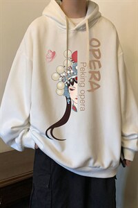 纯棉连帽卫衣男大码运动帽衫宽松薄WY2161-P35 加绒款-P40图片