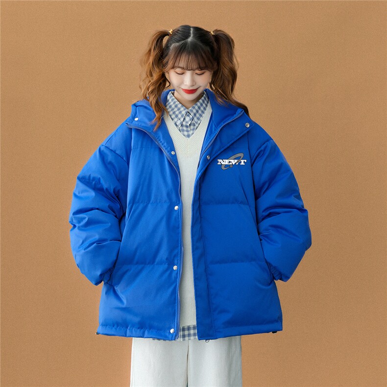 白鸭绒中性22冬季潮流时尚百搭字母印花连帽羽绒服YR148P225控298,男装羽绒服,A247A