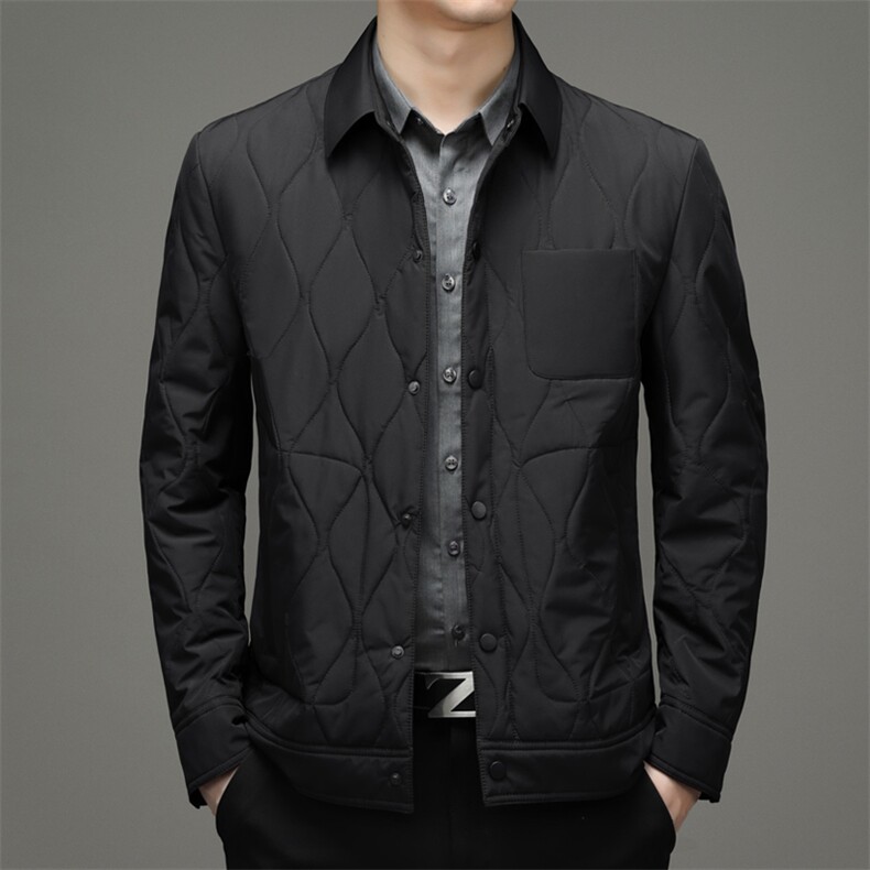 022冬季新款男士短款翻领休闲时尚保暖棉服HM2557-P170图片