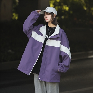 2024春季新款现货户外双面穿立领夹克男 冲锋衣外套JK901 -P75图片