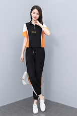 夏季休闲时尚运动服套装女2022新款两件套洋气减龄，女装套装/套裙，雅佳俏