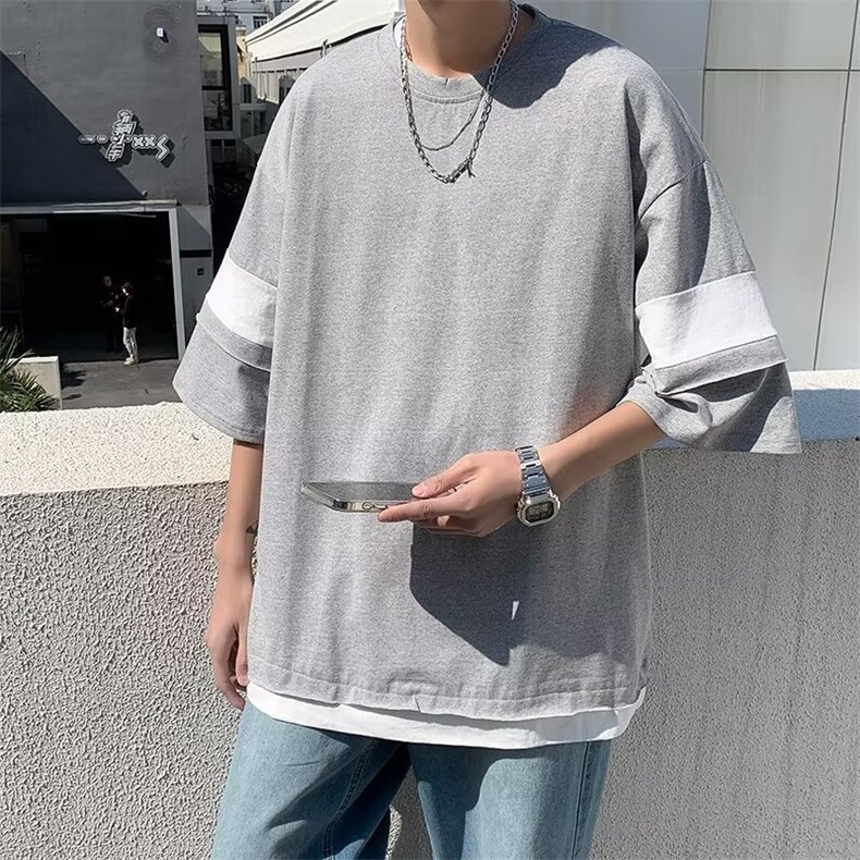 2023春夏季新款男休闲圆领短袖T恤F230P30,男装T恤,星座1116-2