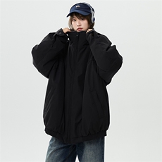 标90白鸭绒男女同款冬季毛领百搭羽绒服外套225-2-Y216-P228，男装羽绒服，星座225-2