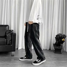 暗黑系ins网红牛仔裤男直筒宽松阔腿老爹裤子韩版潮流扎染k13-p40,男装牛仔裤,星座1008-2