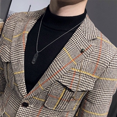 秋冬夹克西装单西修身休闲男士西服A236-XZ-193-P130，男装夹克，电商A236
