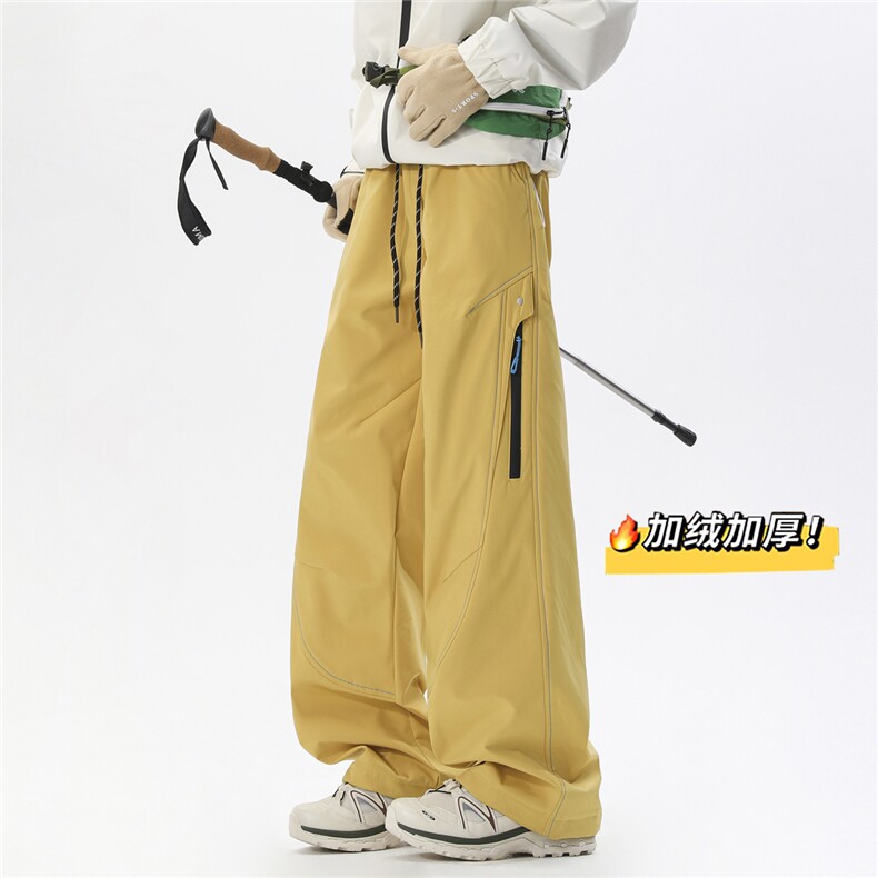 现货主推加绒保暖防水休闲冲锋裤A337-S225-特P53控98,男装棉衣,电商A337