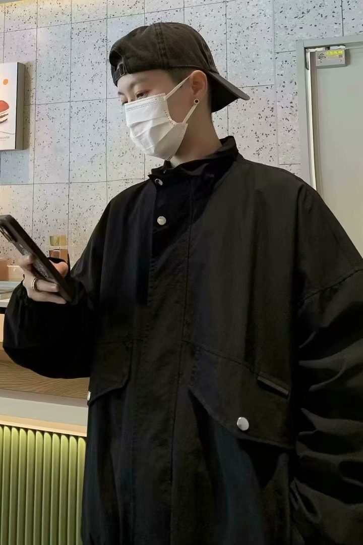 现货设计感口袋工装外套男春季冷淡系高级感夹克潮流帅气clea,男装夹克,星座218-1（原230）