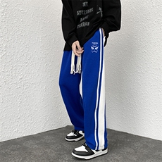夏季情侣百搭印花休闲裤男大码宽松拖地裤A161-2-K7238-P55，男装休闲裤，电商A161-2