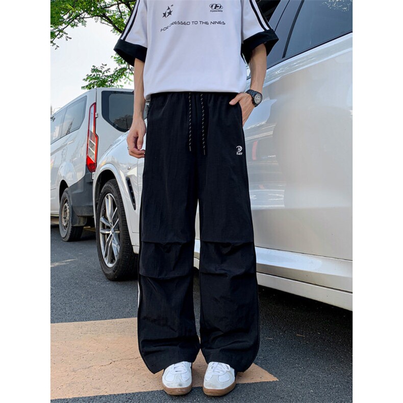 夏季新款户外运动宽松工装裤男潮美式高街情侣休闲长裤子KZ01/P45,男装工装外套,电商B209