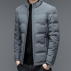 2023冬季新款80%白鸭绒青年立领保暖羽绒服外套ZL001-P235，男装羽绒服，星座1105-3