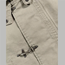 JK727-尺码M-3XL-P90-现货！解构拼接飞机扣夹克复古做旧短款外套，男装夹克，星座1811B